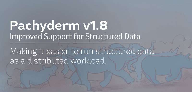 Pachyderm 1.8 Performance Improvements