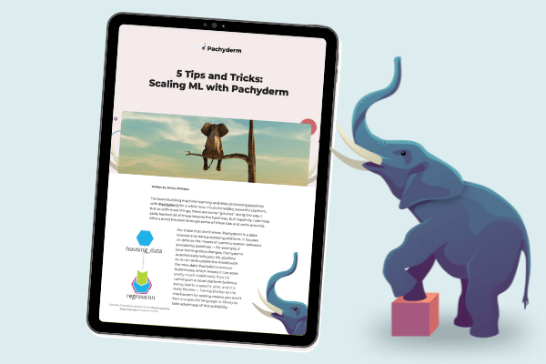 5 Tips and Tricks: Scaling ML with Pachyderm