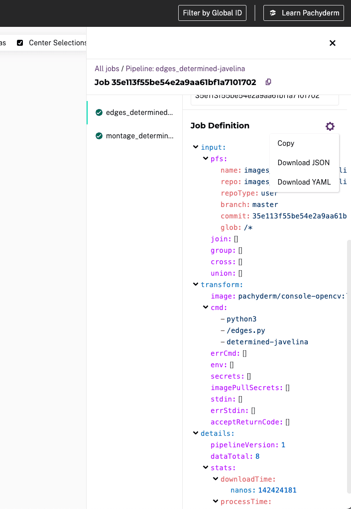 PipelineSpec