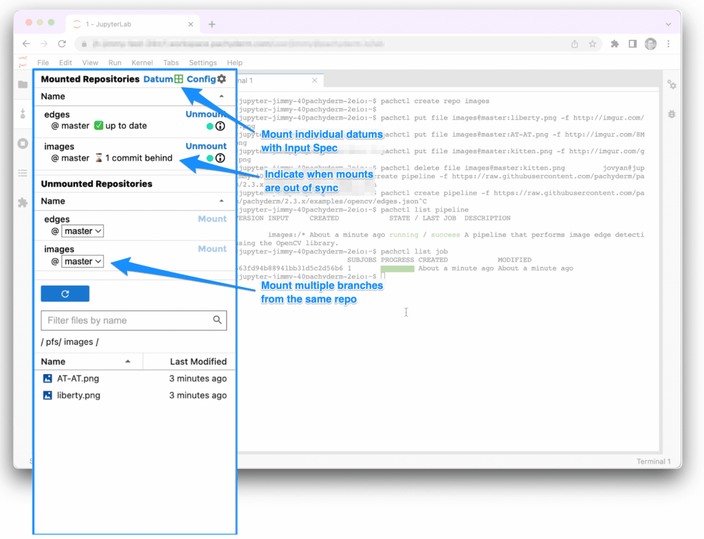 JupyterLab integration