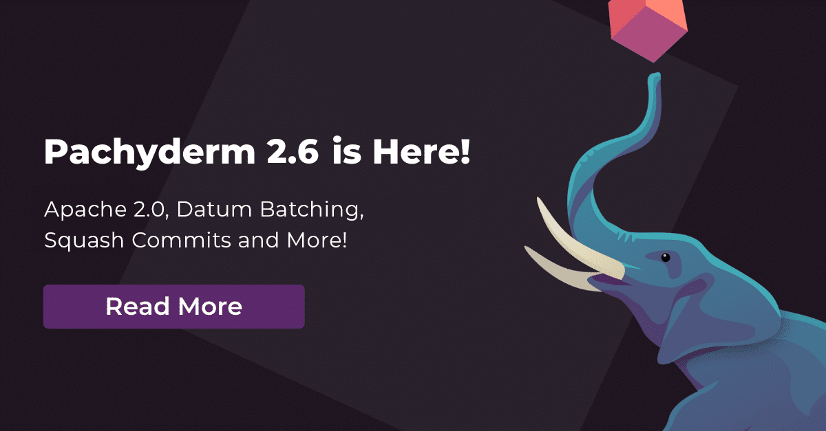 Introducing Pachyderm 2.6